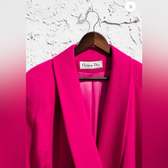 Christian Dior Vintage Wool Coat - Picture 3 of 12